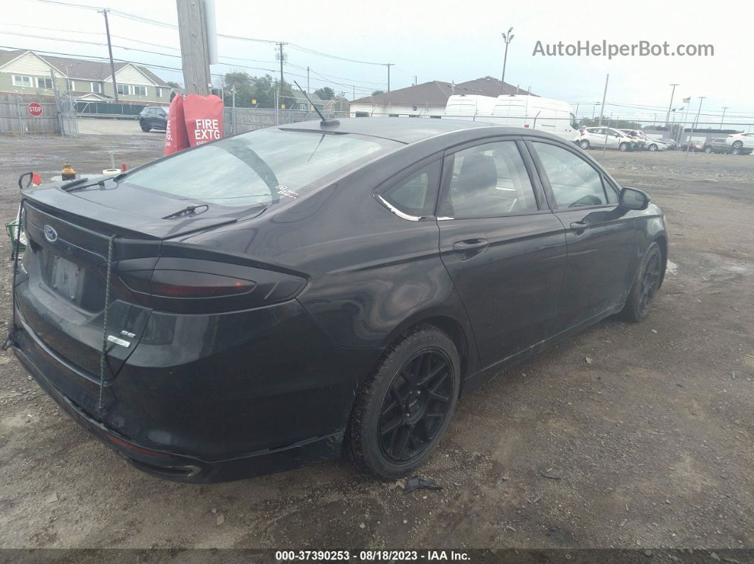 2015 Ford Fusion Se Black vin: 3FA6P0H95FR269084