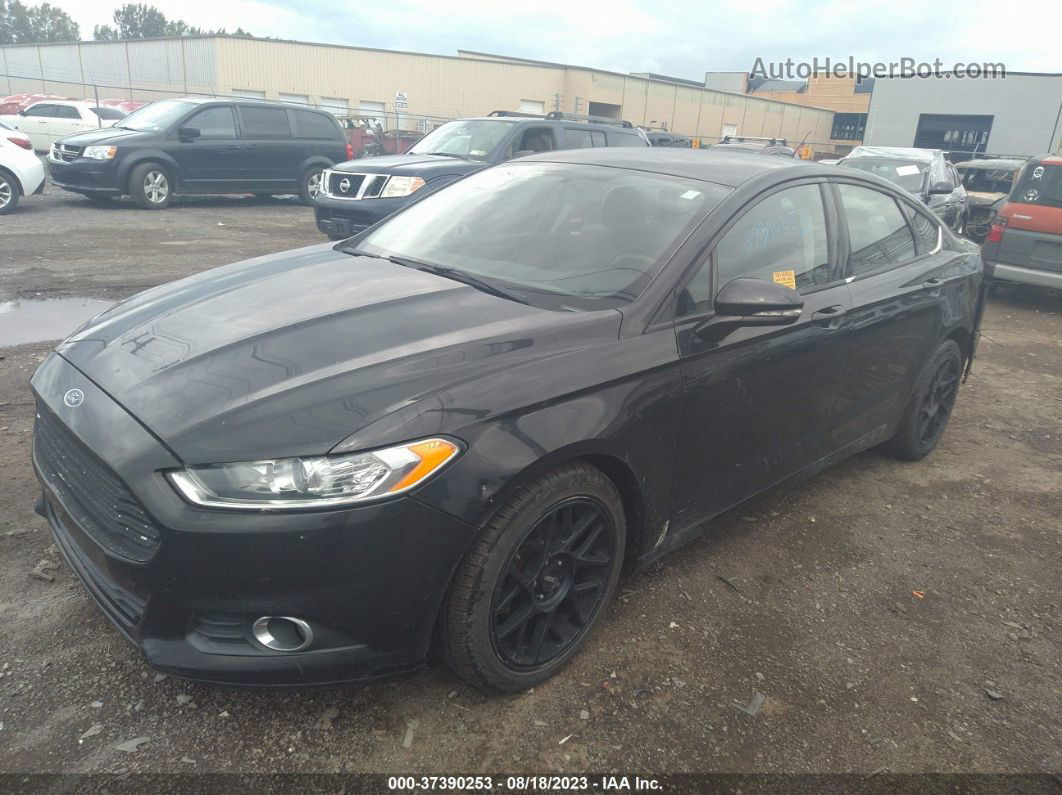 2015 Ford Fusion Se Black vin: 3FA6P0H95FR269084