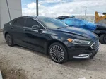 2017 Ford Fusion Se Black vin: 3FA6P0H95HR150244