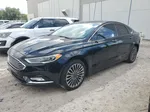 2017 Ford Fusion Se Black vin: 3FA6P0H95HR150244