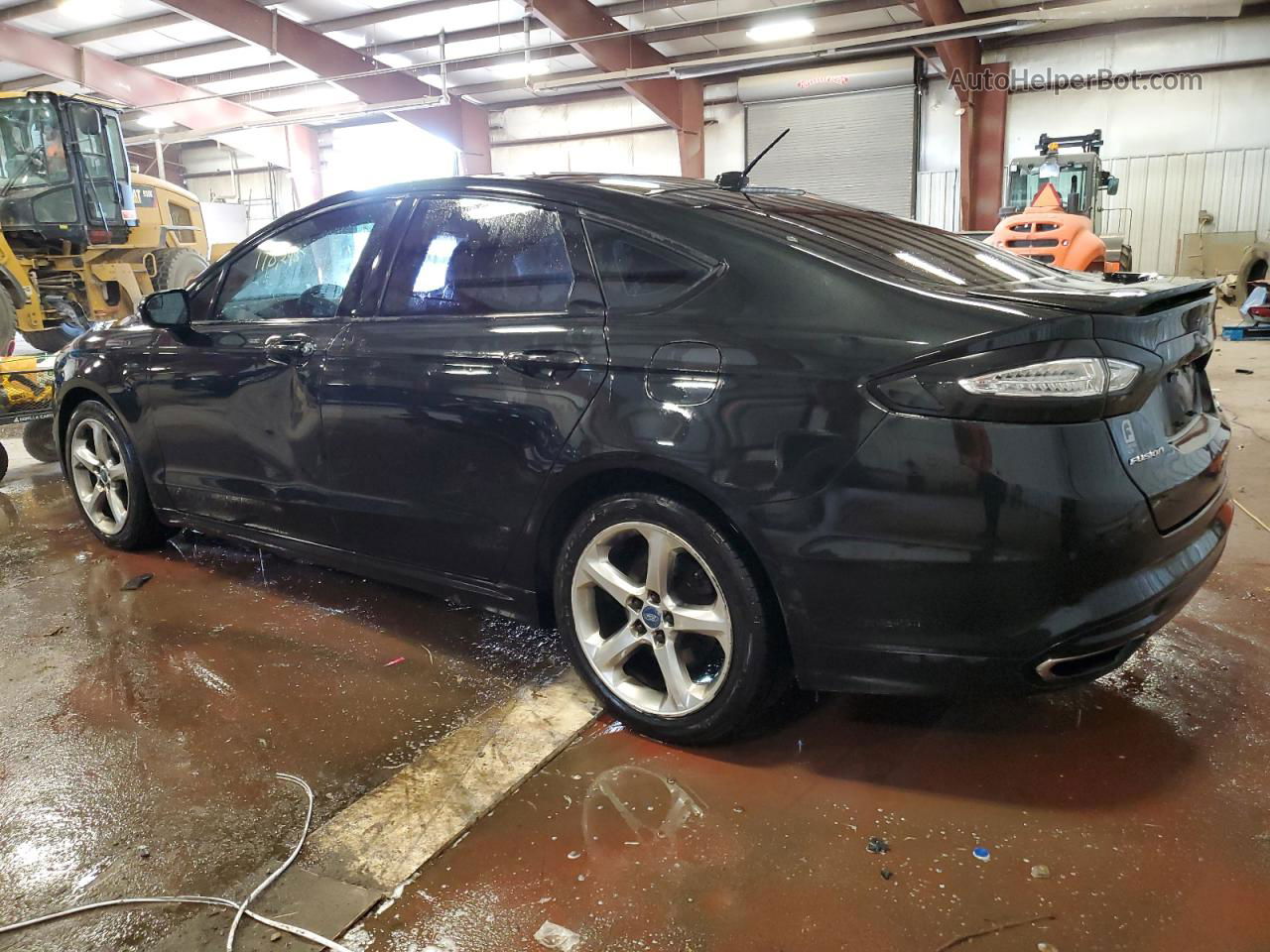 2013 Ford Fusion Se Черный vin: 3FA6P0H96DR270208