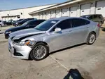 2014 Ford Fusion Se Silver vin: 3FA6P0H96ER320235