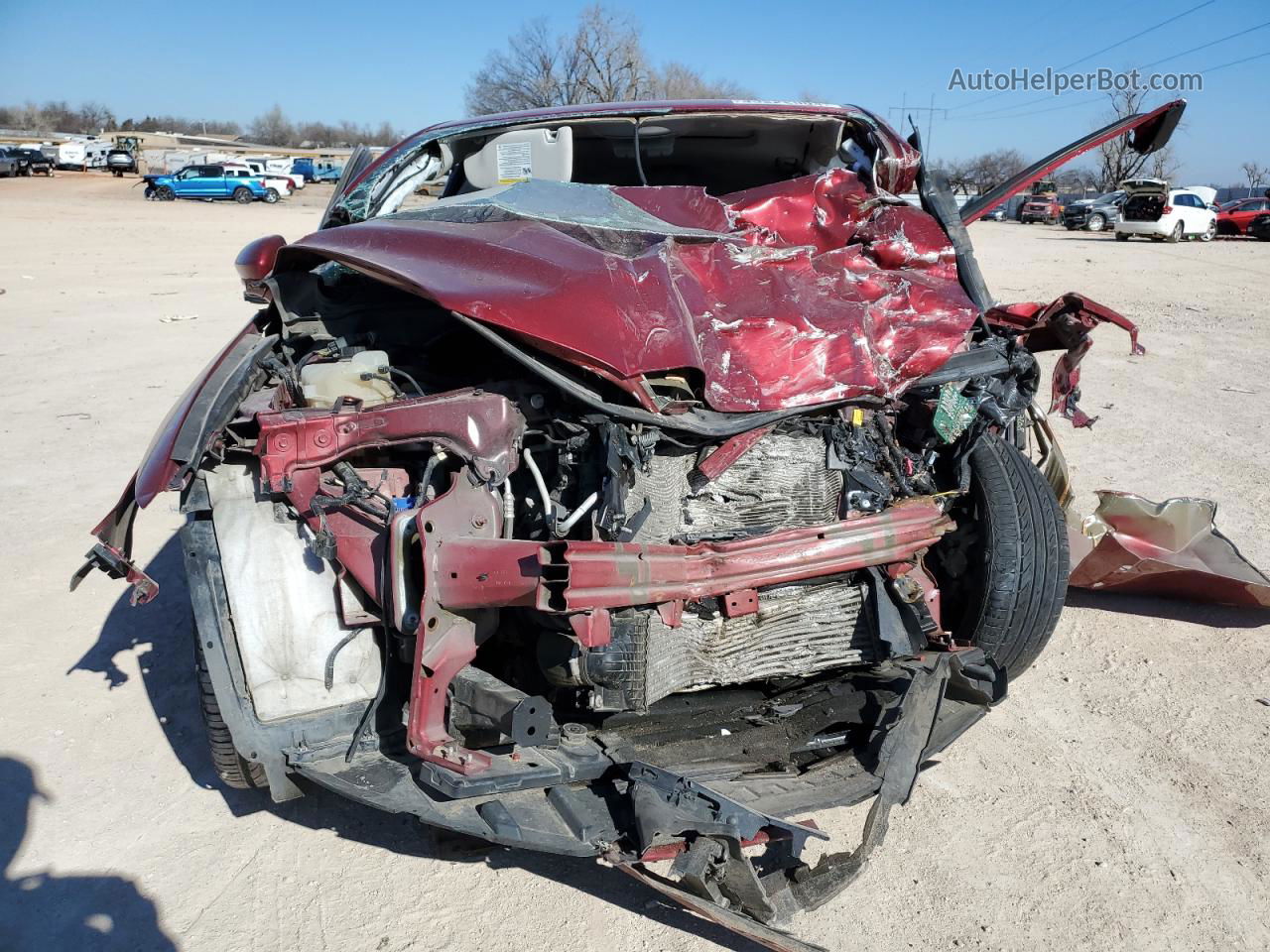 2014 Ford Fusion Se Burgundy vin: 3FA6P0H96ER344521