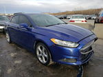 2015 Ford Fusion Se Blue vin: 3FA6P0H96FR104855