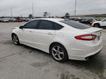 2015 Ford Fusion Se White vin: 3FA6P0H96FR267537