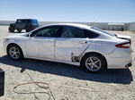 2016 Ford Fusion Se White vin: 3FA6P0H96GR329424