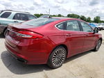 2017 Ford Fusion Se Красный vin: 3FA6P0H96HR404656