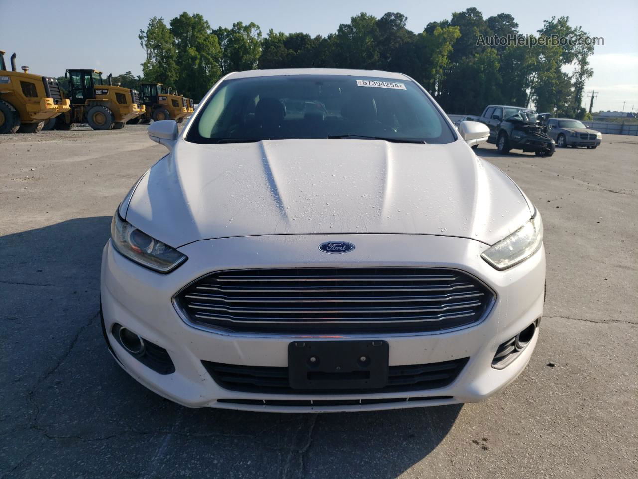 2013 Ford Fusion Se Белый vin: 3FA6P0H97DR170196