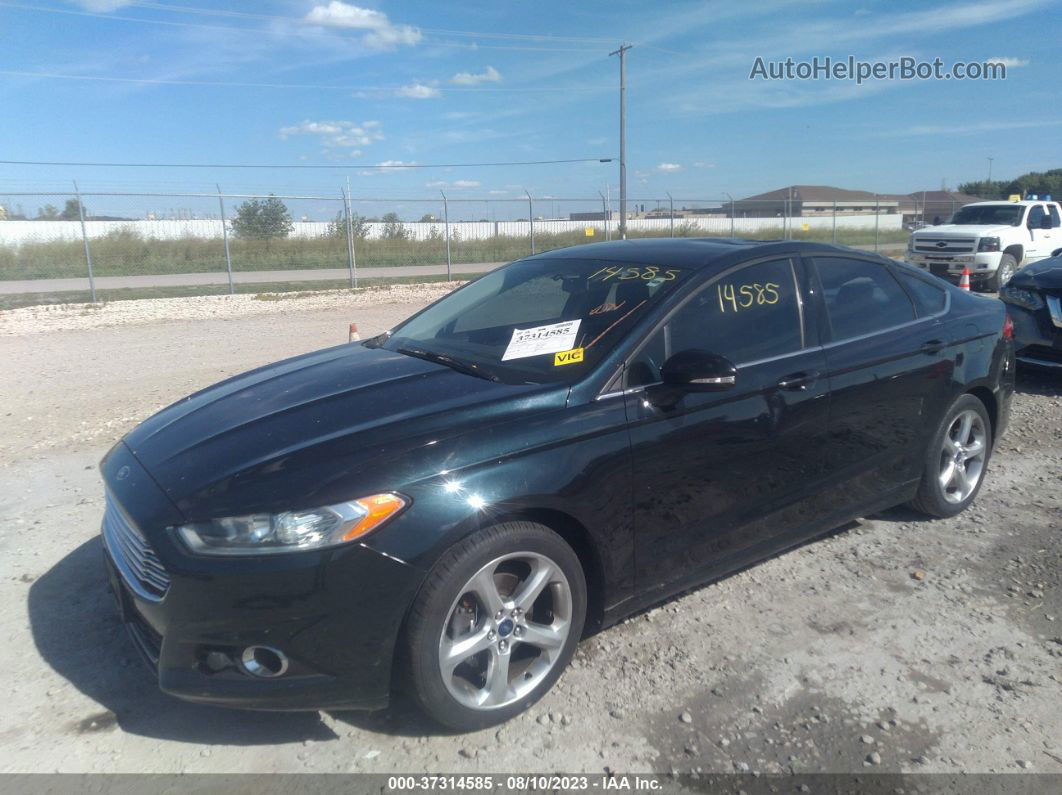 2014 Ford Fusion Se Green vin: 3FA6P0H97ER191261