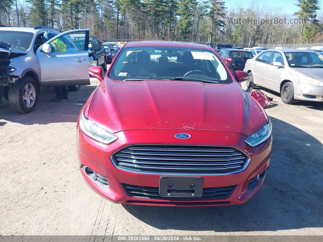 2015 Ford Fusion Se Красный vin: 3FA6P0H97FR268597