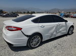 2016 Ford Fusion Se White vin: 3FA6P0H97GR207896