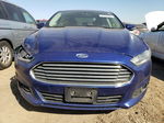 2016 Ford Fusion Se Blue vin: 3FA6P0H97GR339010