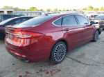 2017 Ford Fusion Se Burgundy vin: 3FA6P0H97HR111252