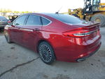 2017 Ford Fusion Se Burgundy vin: 3FA6P0H97HR111252