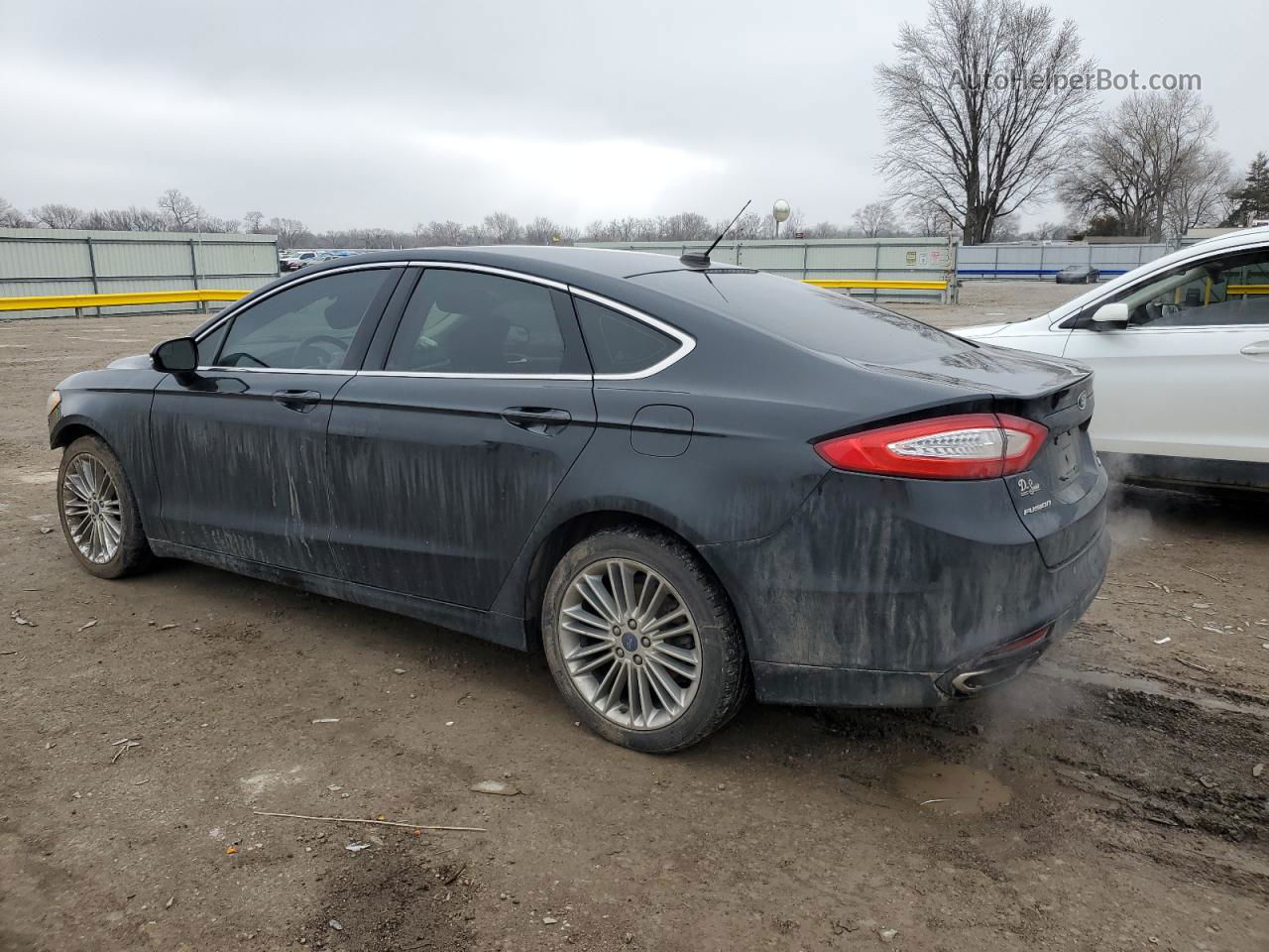 2013 Ford Fusion Se Black vin: 3FA6P0H98DR323958