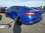 2014 Ford Fusion Se Blue vin: 3FA6P0H98ER194508