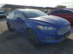 2014 Ford Fusion Se Blue vin: 3FA6P0H98ER194508