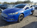 2014 Ford Fusion Se Blue vin: 3FA6P0H98ER194508