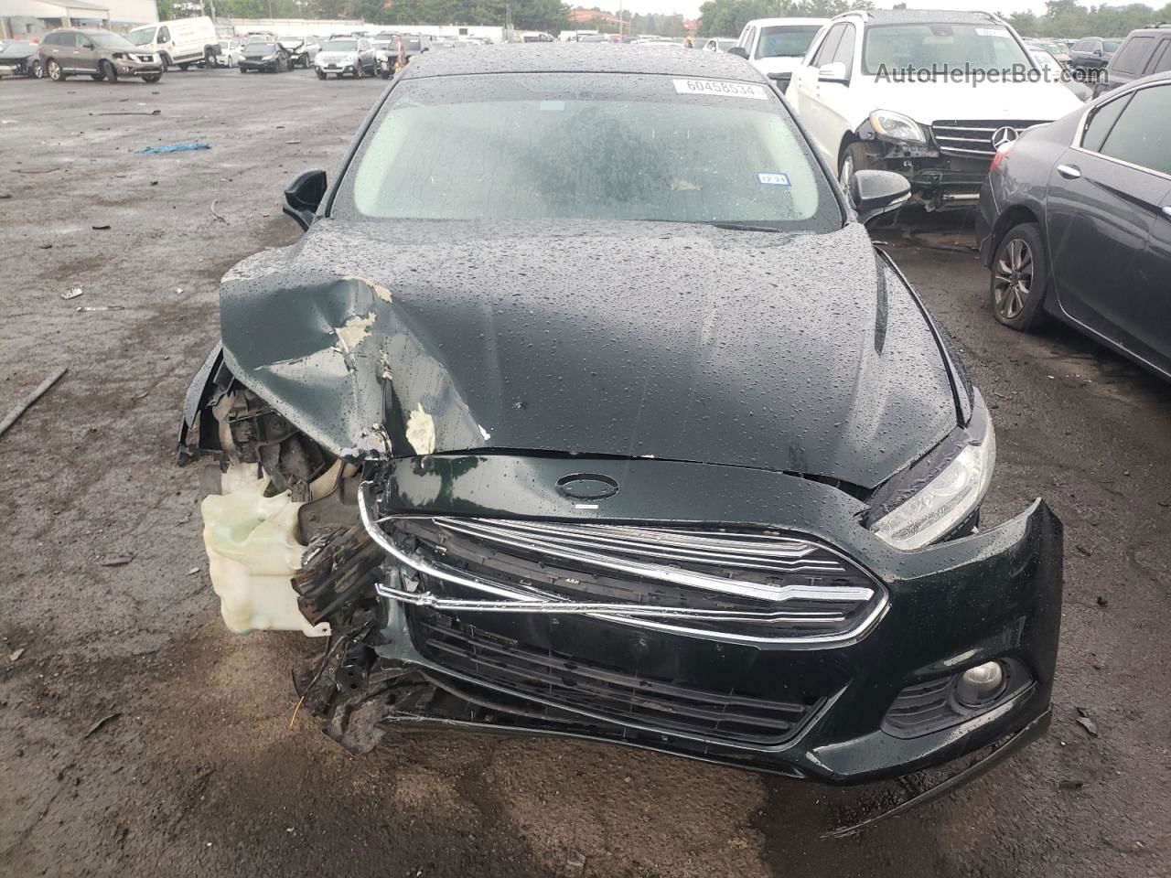 2014 Ford Fusion Se Black vin: 3FA6P0H98ER344620