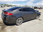 2017 Ford Fusion Se Gray vin: 3FA6P0H98HR157916