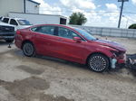 2017 Ford Fusion Se Red vin: 3FA6P0H98HR175400