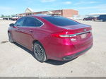 2018 Ford Fusion Se Red vin: 3FA6P0H98JR180439