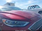 2018 Ford Fusion Se Red vin: 3FA6P0H98JR180439