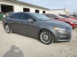 2014 Ford Fusion Se Gray vin: 3FA6P0H99ER258488