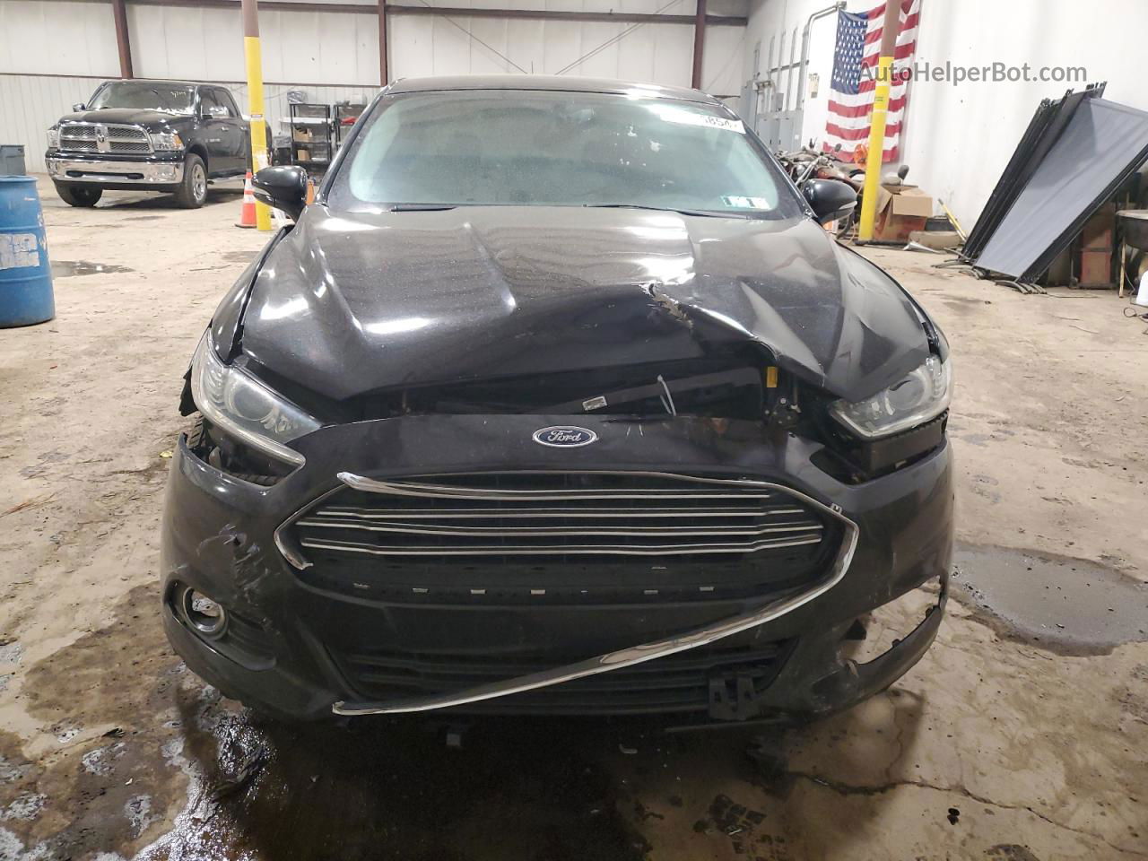 2014 Ford Fusion Se Gray vin: 3FA6P0H99ER386875