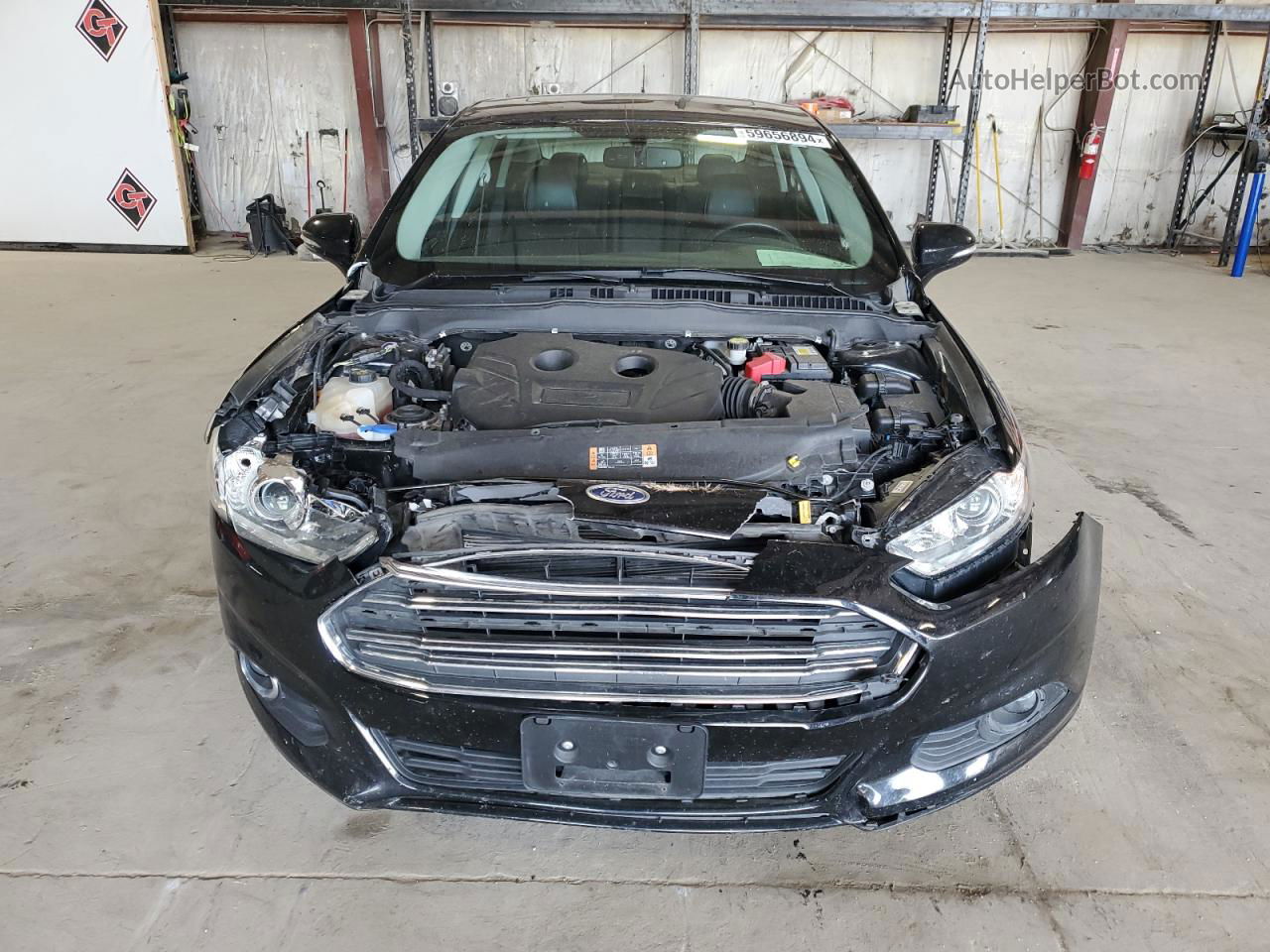 2016 Ford Fusion Se Black vin: 3FA6P0H99GR378780