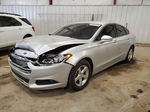 2016 Ford Fusion Se Silver vin: 3FA6P0H99GR395692