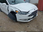 2017 Ford Fusion Se White vin: 3FA6P0H99HR407423