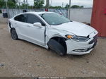 2017 Ford Fusion Se White vin: 3FA6P0H99HR407423