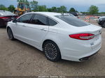 2017 Ford Fusion Se Белый vin: 3FA6P0H99HR407423