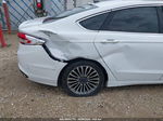 2017 Ford Fusion Se White vin: 3FA6P0H99HR407423