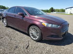 2013 Ford Fusion Se Burgundy vin: 3FA6P0H9XDR270082