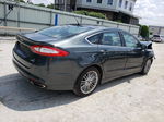 2015 Ford Fusion Se Gray vin: 3FA6P0H9XFR148597