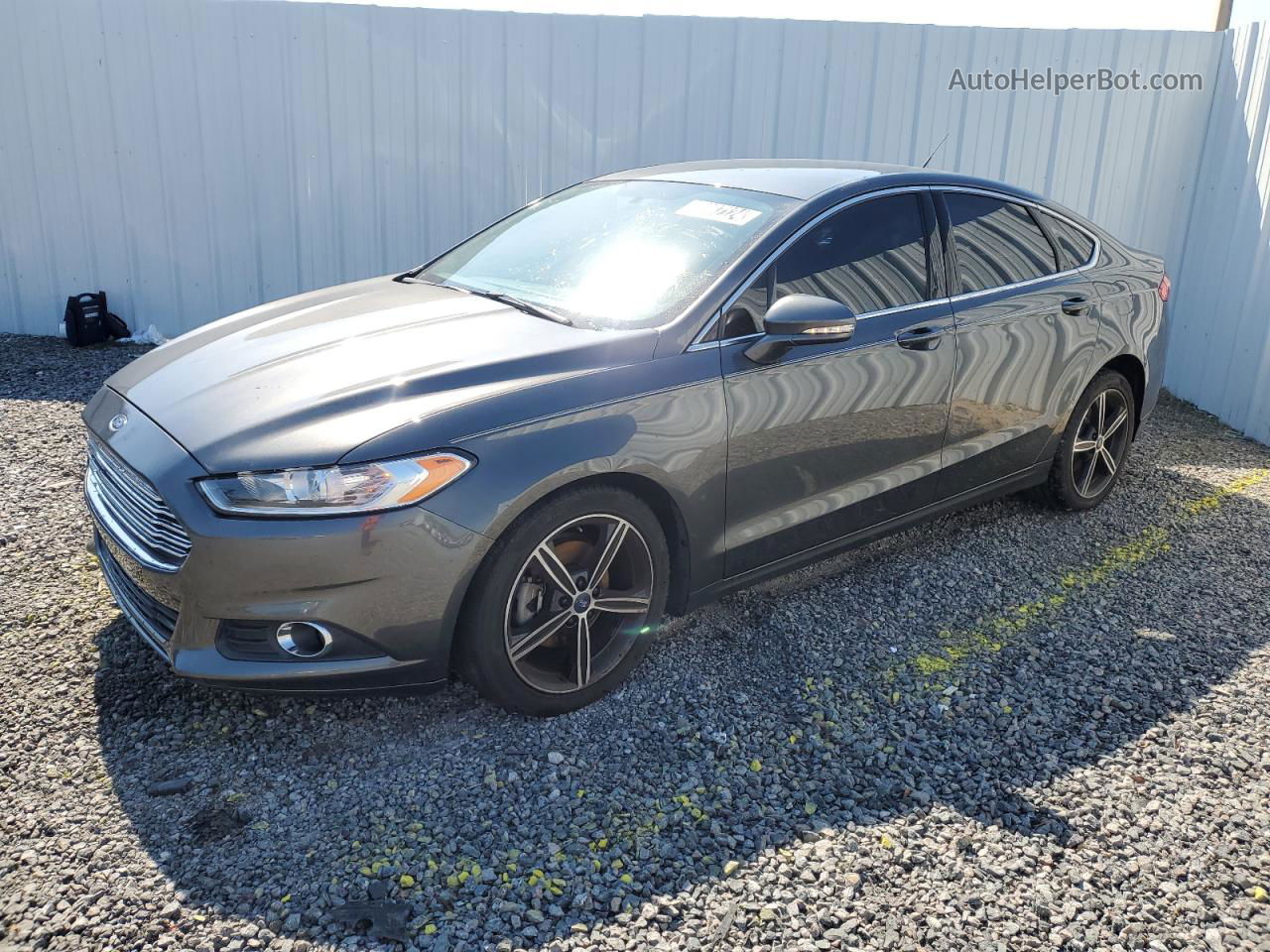 2015 Ford Fusion Se Угольный vin: 3FA6P0H9XFR219877