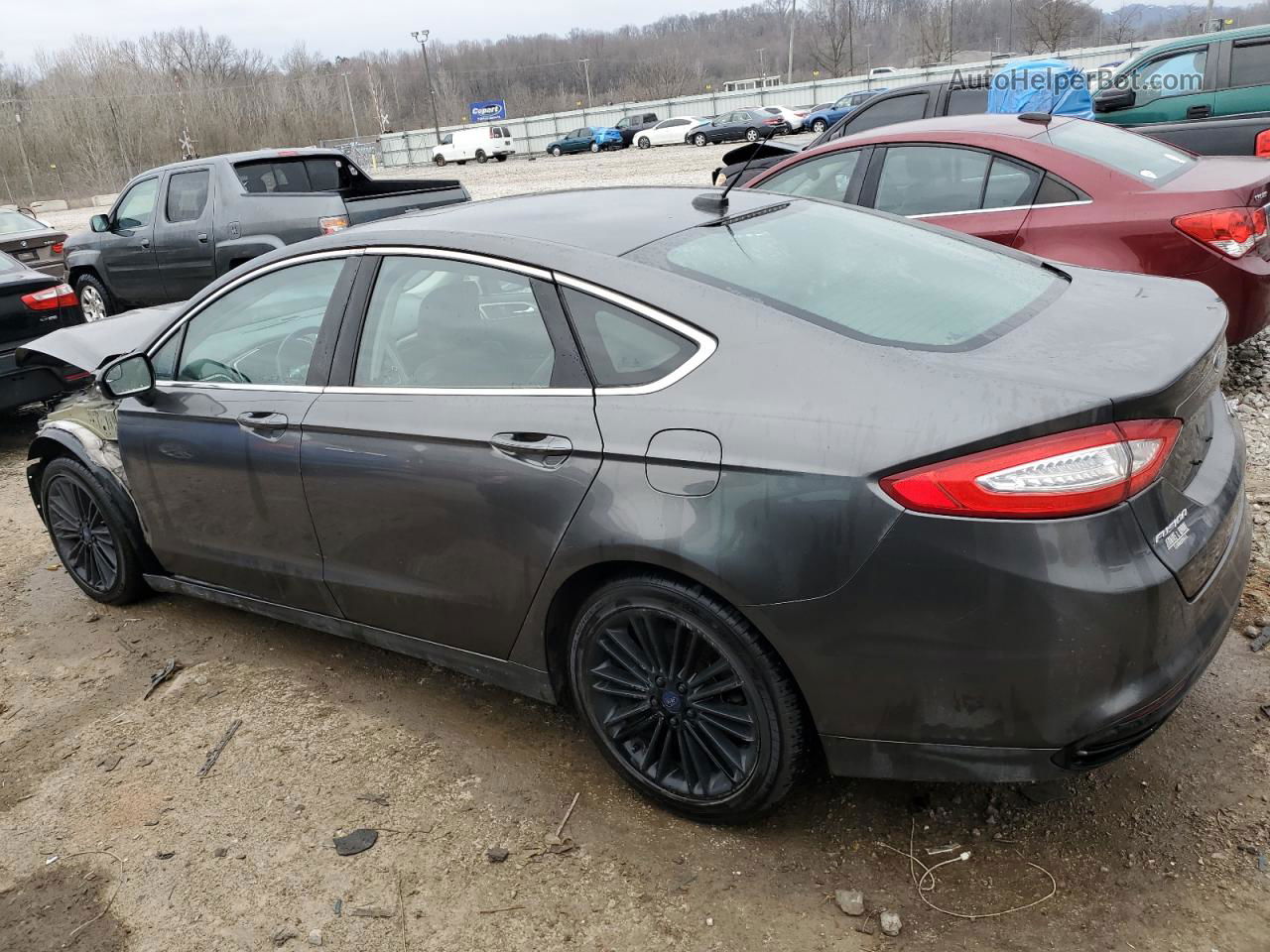 2016 Ford Fusion Se Угольный vin: 3FA6P0H9XGR287677