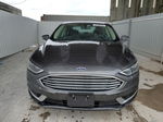 2018 Ford Fusion Se Gray vin: 3FA6P0H9XJR188719