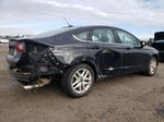 2014 Ford Fusion Se Черный vin: 3FA6P0HD0ER118978