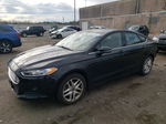 2014 Ford Fusion Se Black vin: 3FA6P0HD0ER118978