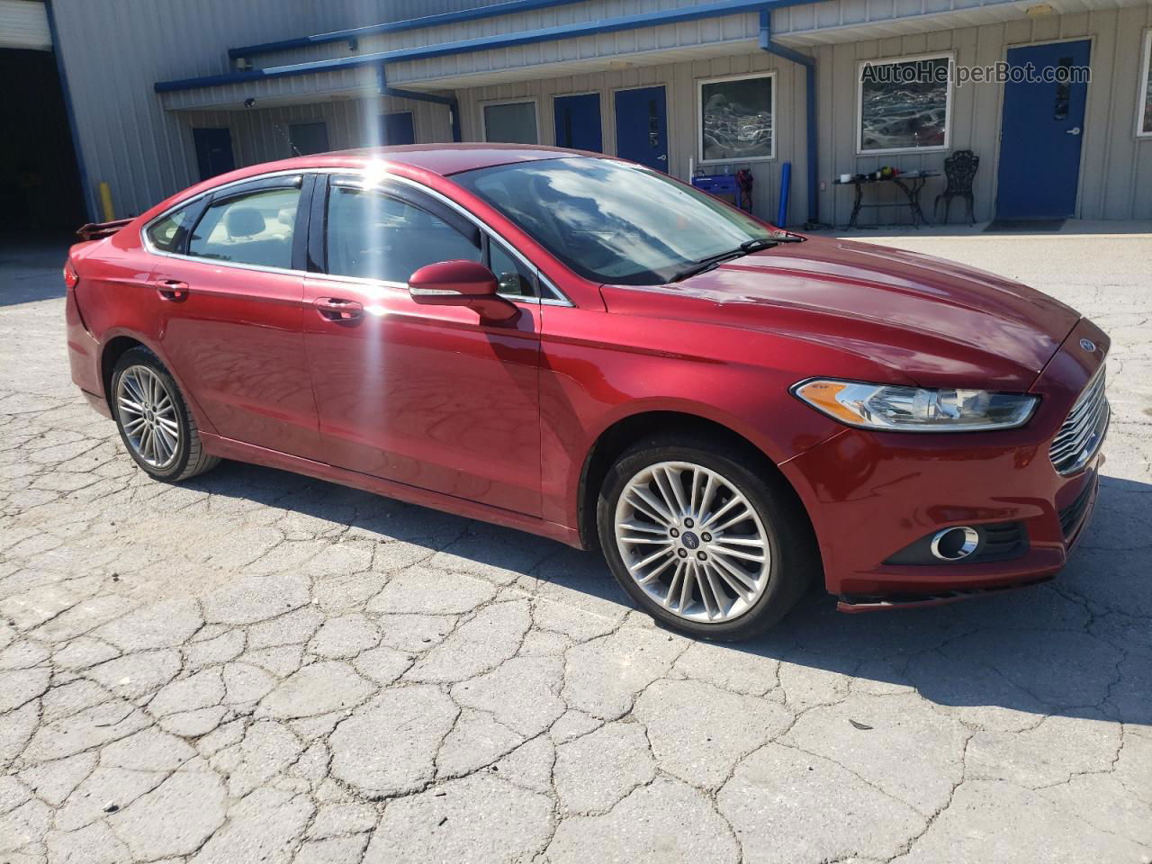 2014 Ford Fusion Se Темно-бордовый vin: 3FA6P0HD0ER134792