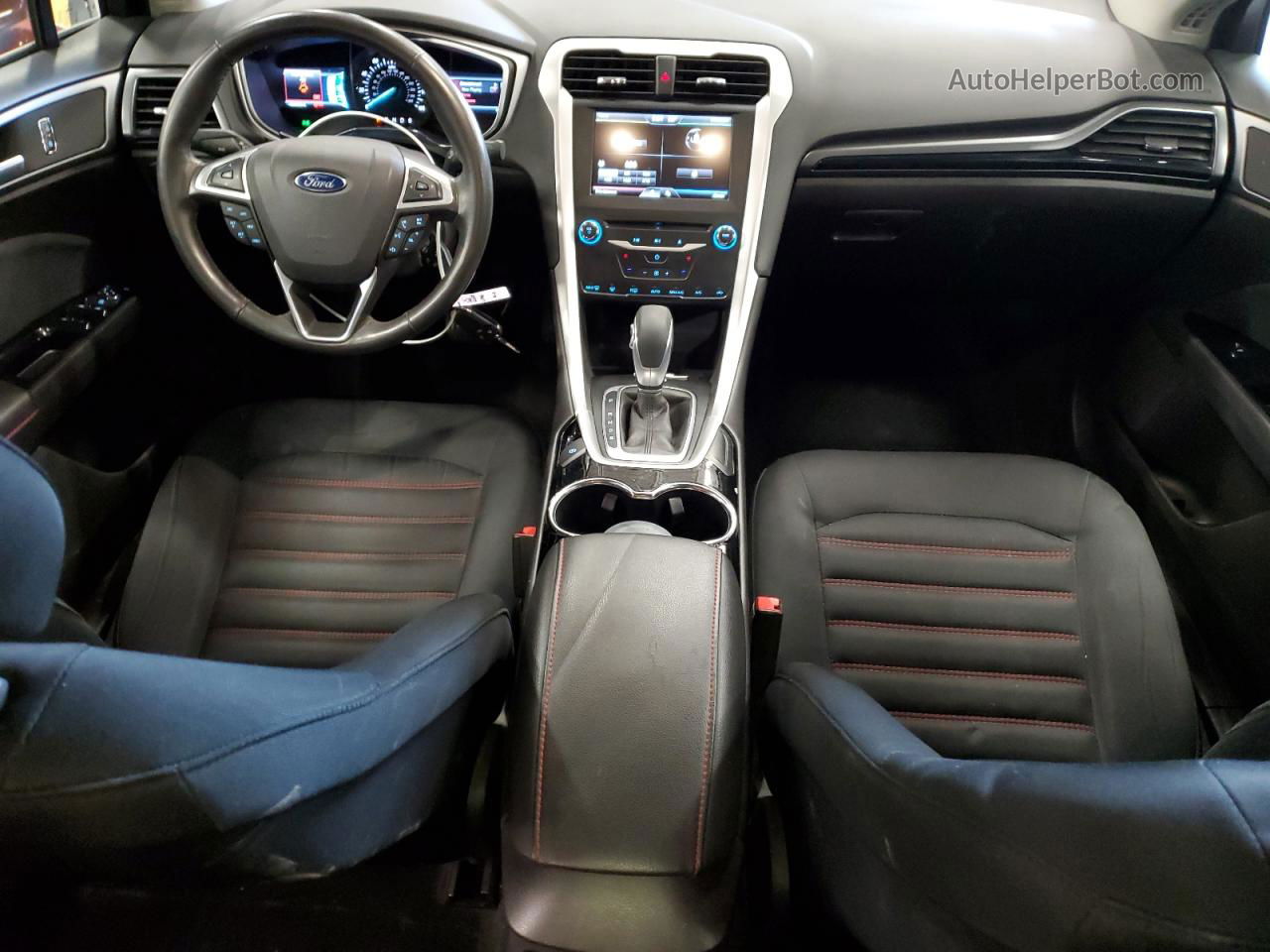 2014 Ford Fusion Se Красный vin: 3FA6P0HD0ER217963