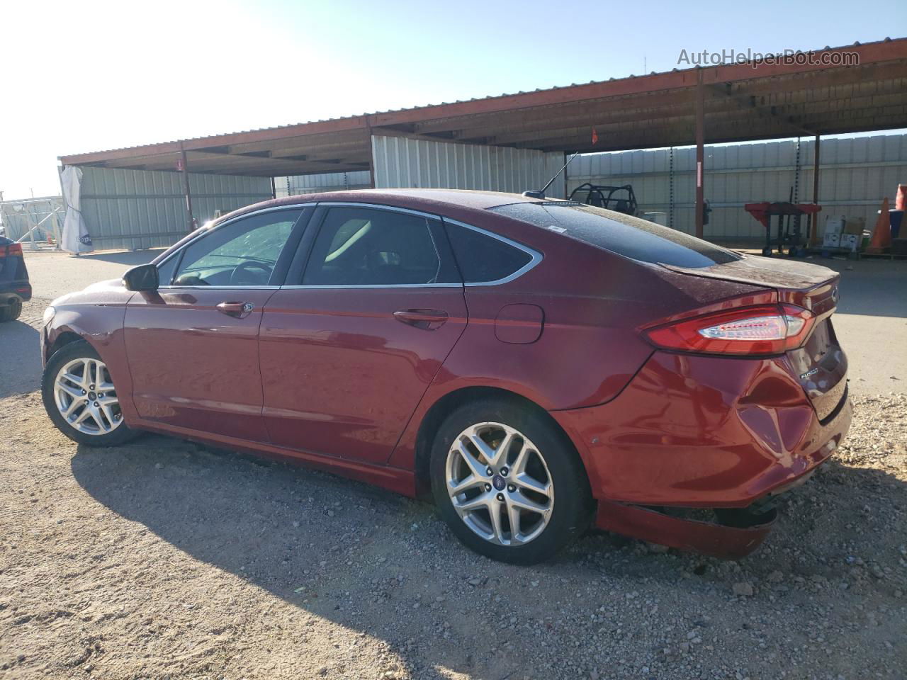 2015 Ford Fusion Se Burgundy vin: 3FA6P0HD0FR112440