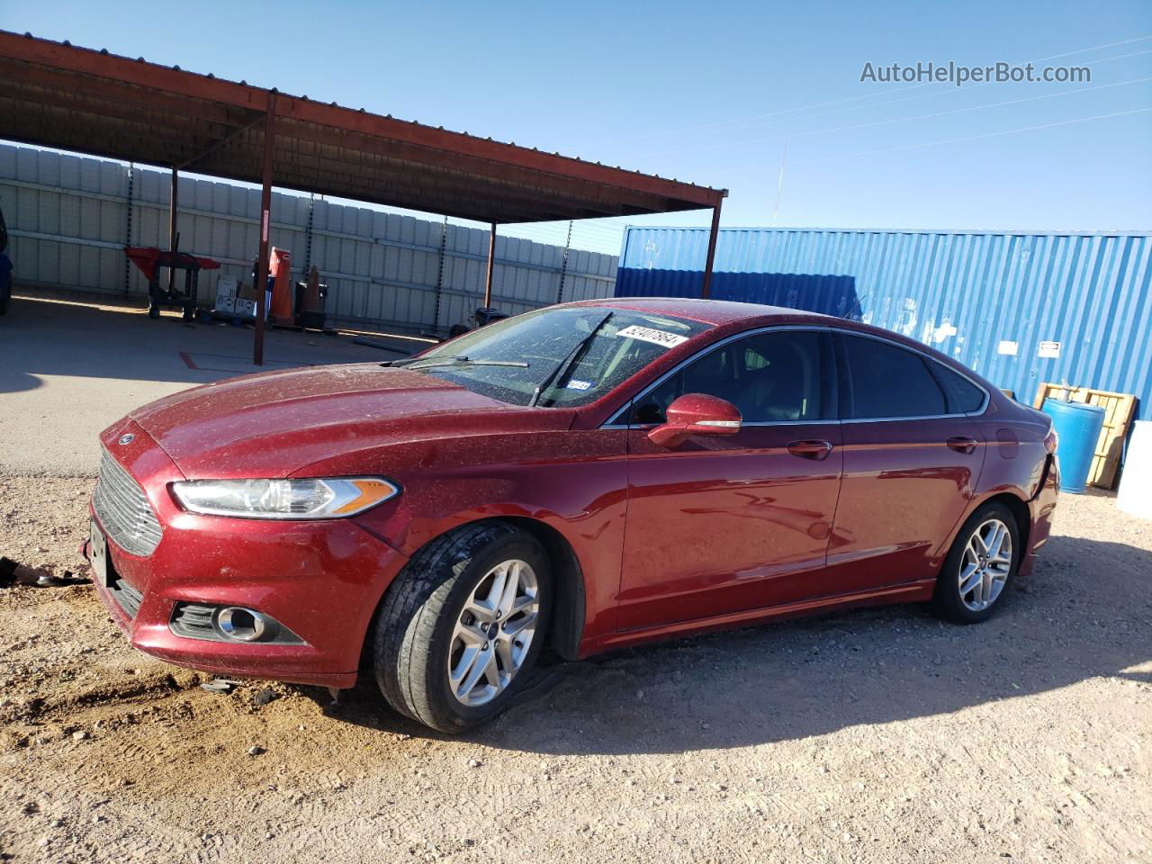 2015 Ford Fusion Se Burgundy vin: 3FA6P0HD0FR112440