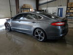 2015 Ford Fusion Se Gray vin: 3FA6P0HD0FR139444