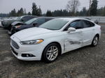 2015 Ford Fusion Se Белый vin: 3FA6P0HD0FR306644