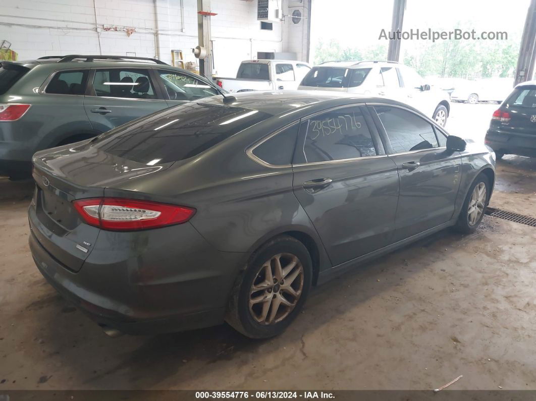 2016 Ford Fusion Se Gray vin: 3FA6P0HD0GR198754