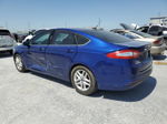 2016 Ford Fusion Se Blue vin: 3FA6P0HD0GR206254